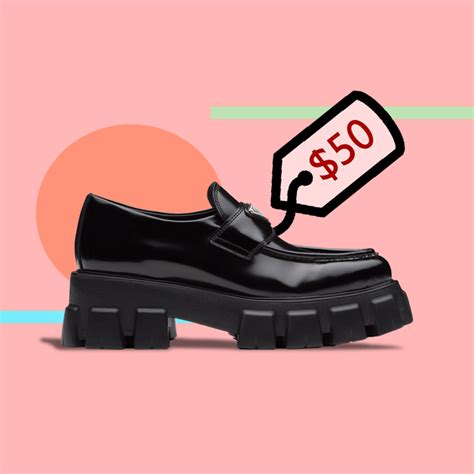 loafers prada dupe|prada monolith boot dupe.